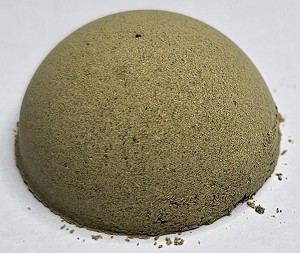 Above image: packed teaspoon for reference. 